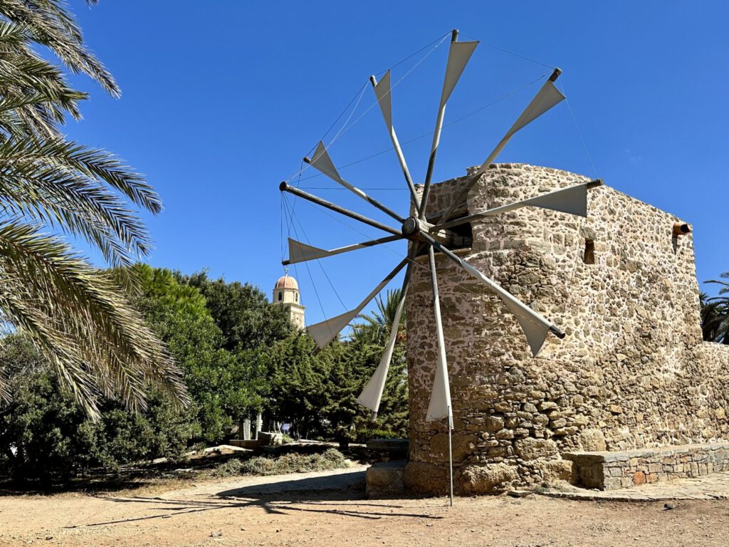 Windmühle am Kloster Toplou