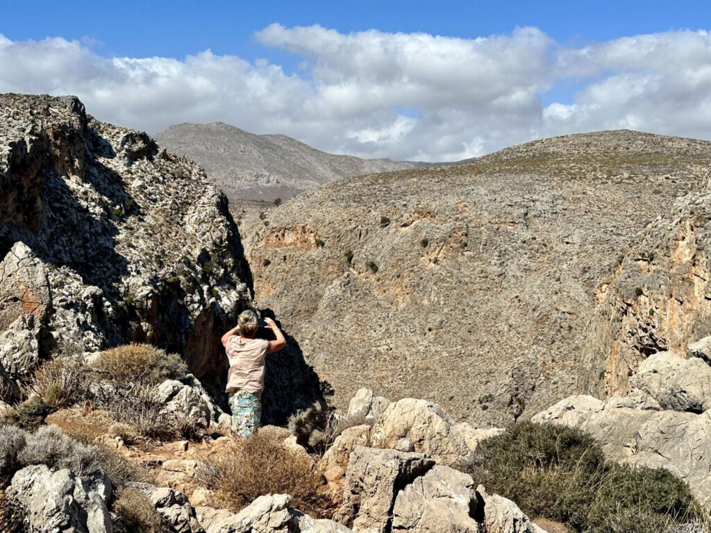 Oberhalb der Schlucht der Toten - alte Zakros-Straße