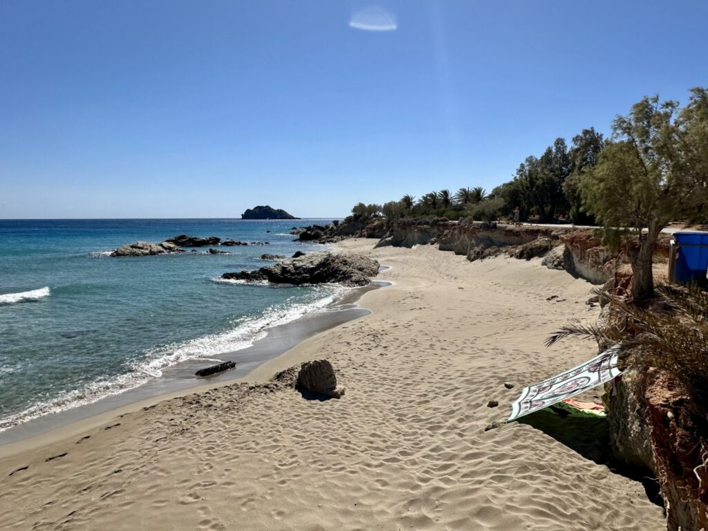 Traumstrand in Xerokampos