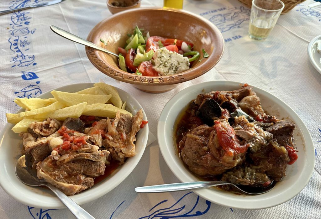 Lamm und Zicklein im Zorbas