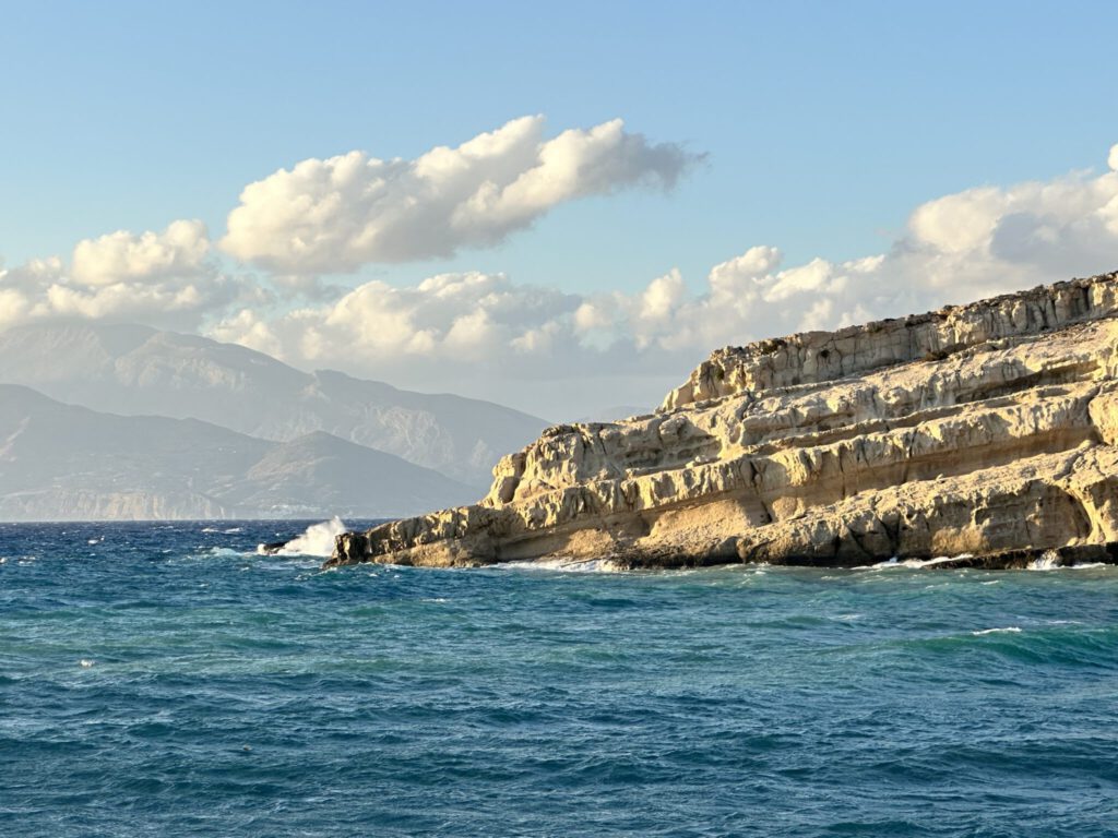 Wildes Meer in Matala