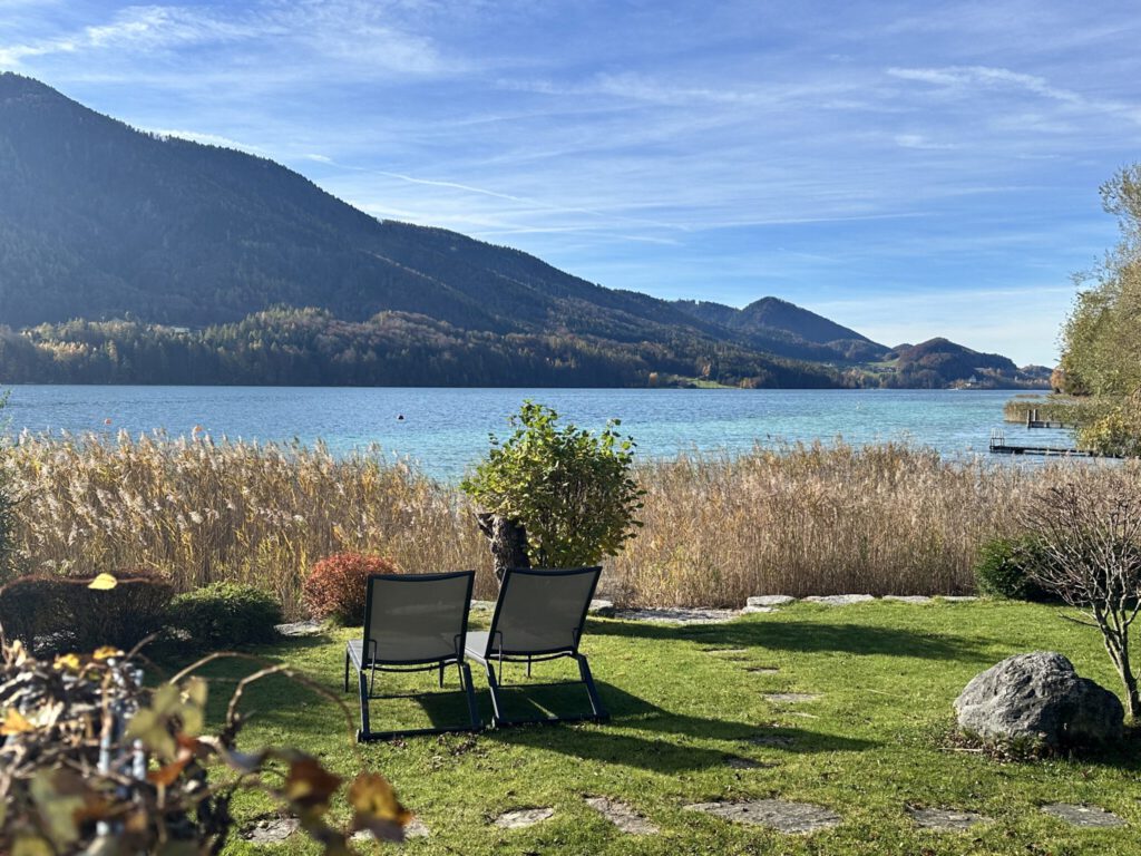 Ein Strandbad am Fuschlsee