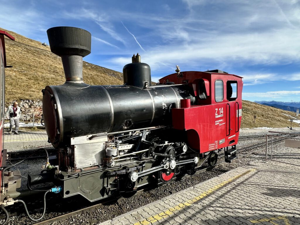 Lokomotive der Schafbergbahn