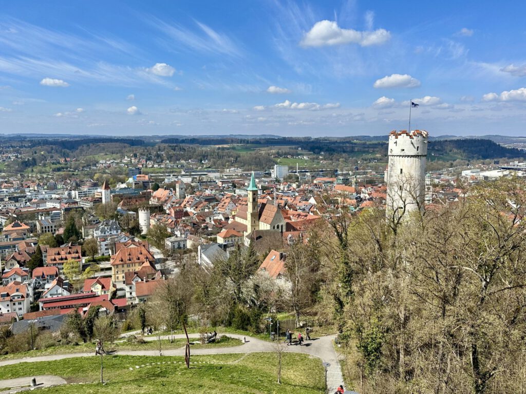 Ravensburg Panoramablick von der Veitsburg
