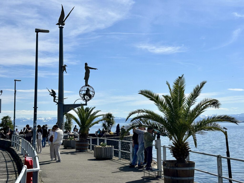 Am Hafen von Meersburg
