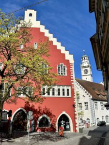 Ravensburger Rathaus von der Rückseite