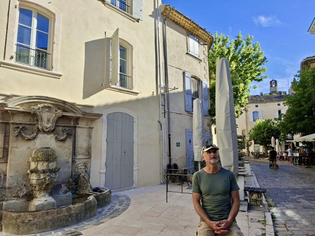 Staunen über den schönen Ort - Lourmarin