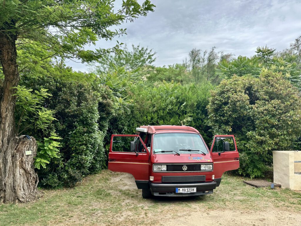 Angekommen! Camping du Chateau in Grignan