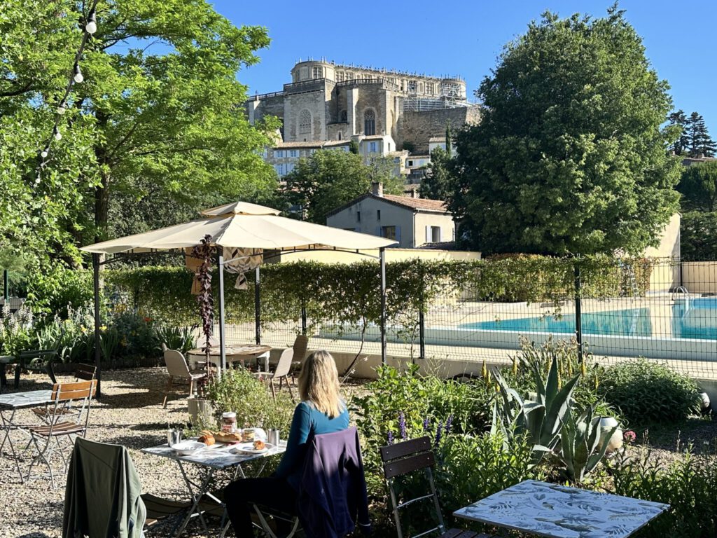 Frühstück mit Schlossblick