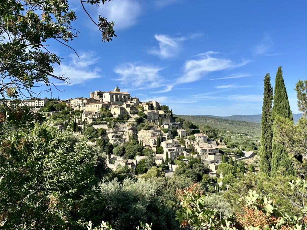 Beste Aussicht auf Gordes