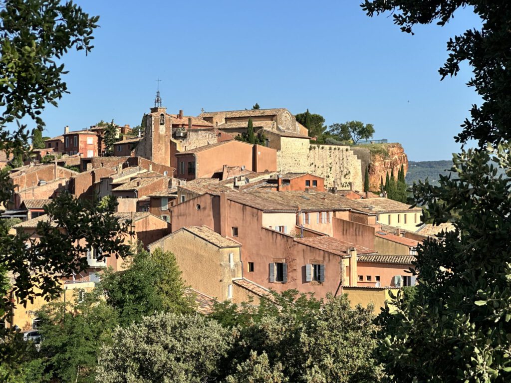 In warme Farbtöne getaucht - Roussillon