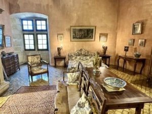 Damen-Zimmer im Château de Lourmarin