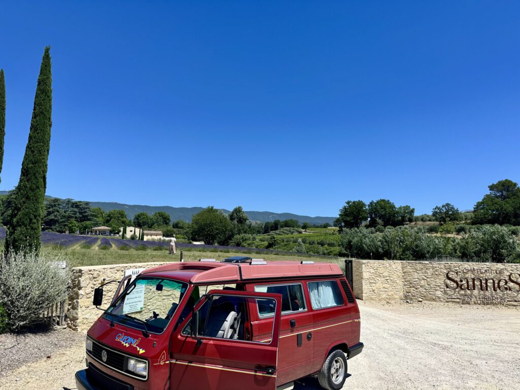 Fotosession am Weingut und Château De Sannes