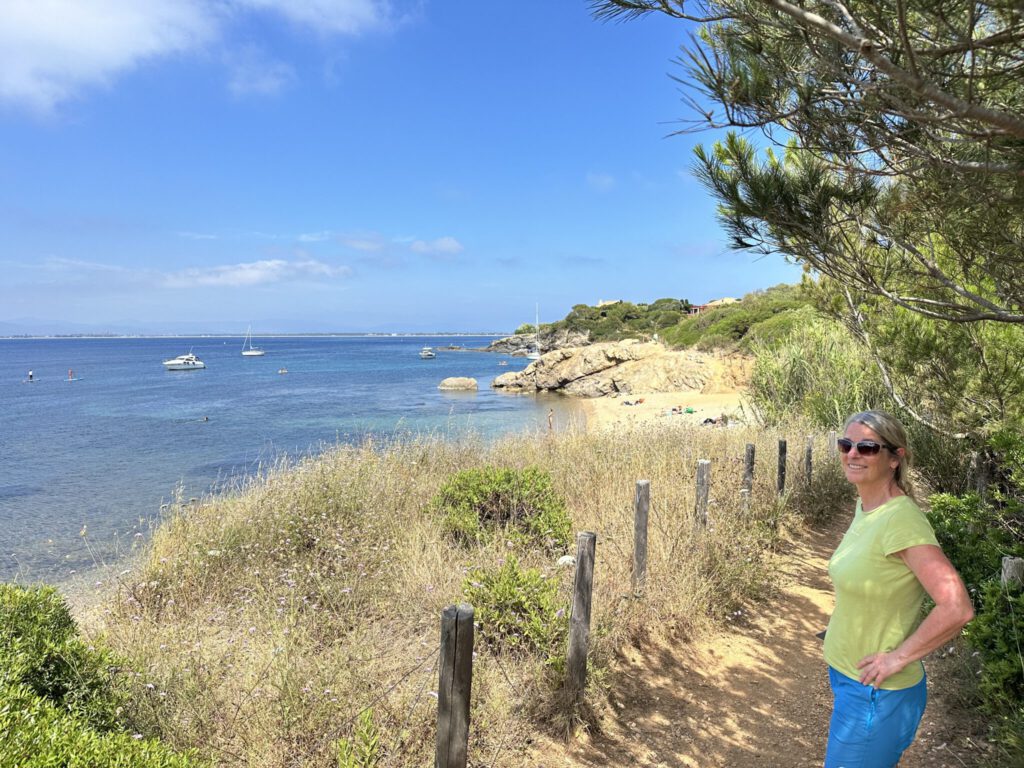 Beste Aussicht auf‘s Meer, gleich beim Camping Olbia