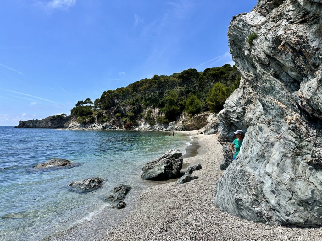 Schwimmen am Plage des Darboussières