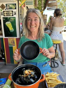 Leckere Moules im La Grotte