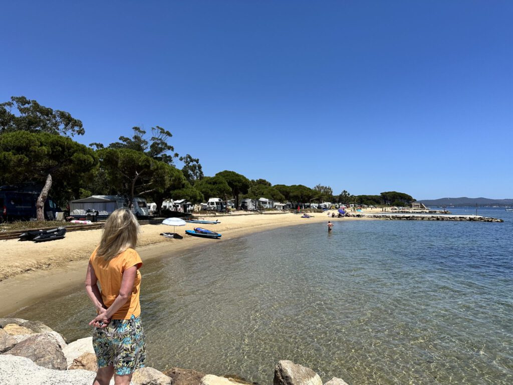 Angekommen im Camping Le Pansard in La Londe-les-Maures