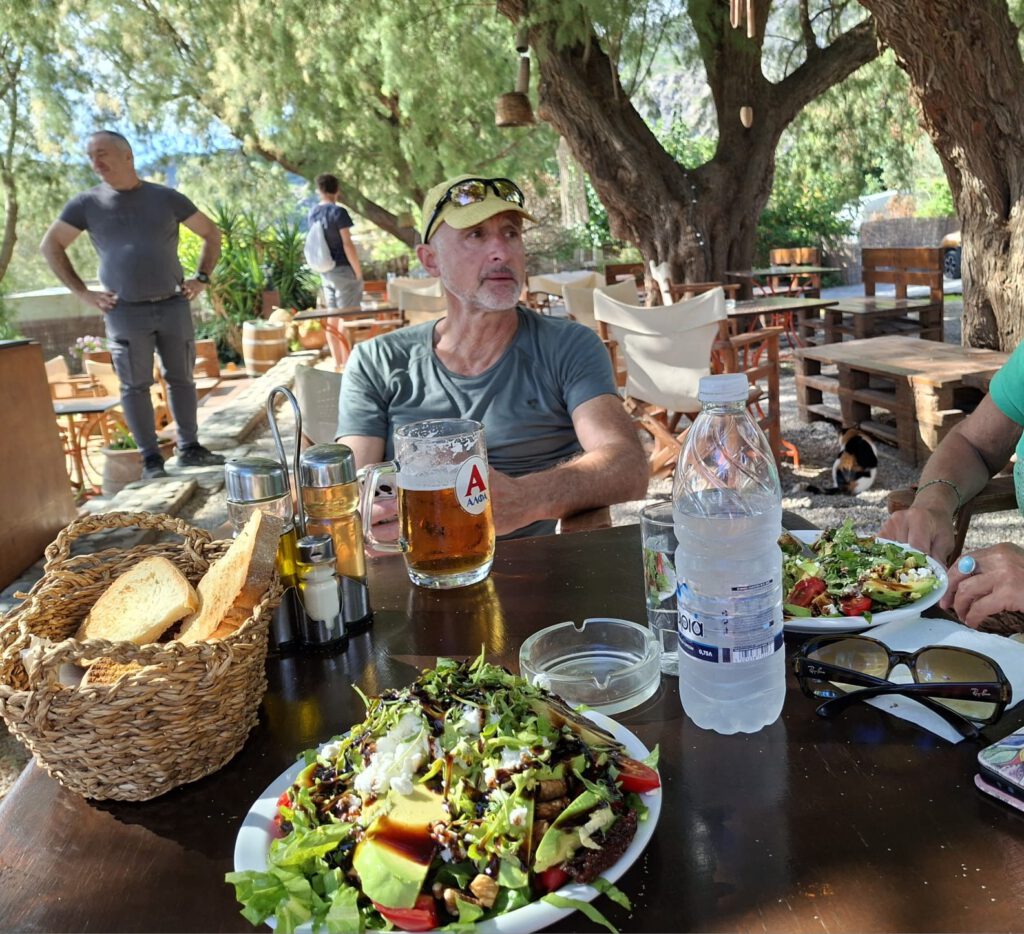Im Seaside am Strand von Sougia
