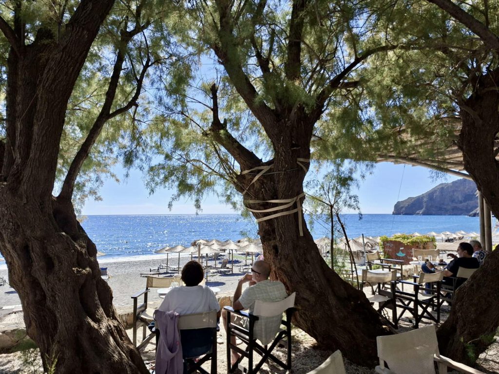 Auf einen Frappé ins Lotos