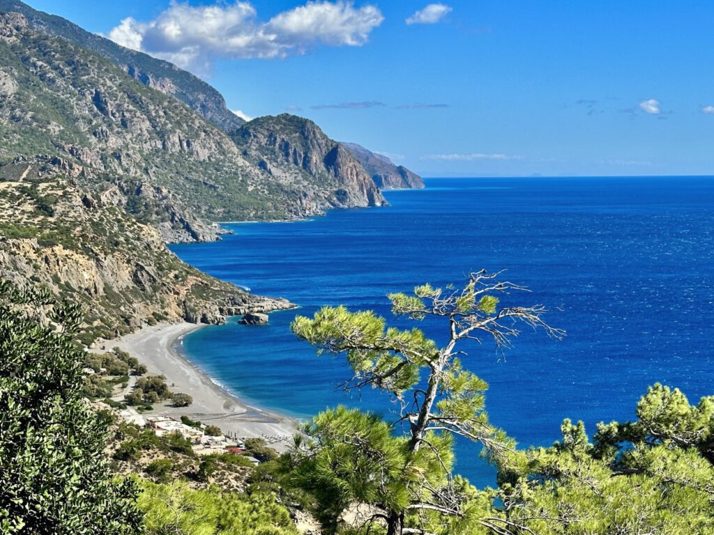 Aussicht auf Sougia