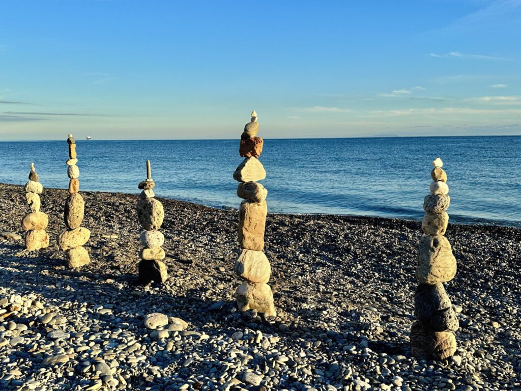 Am Strand von Sougia