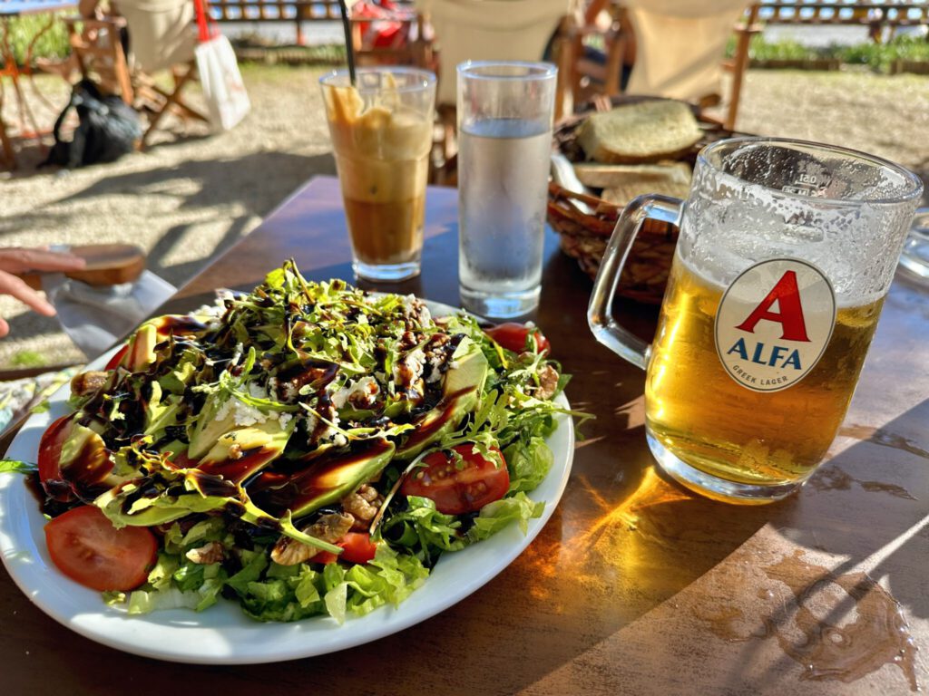 Avocado Salat im Seaside