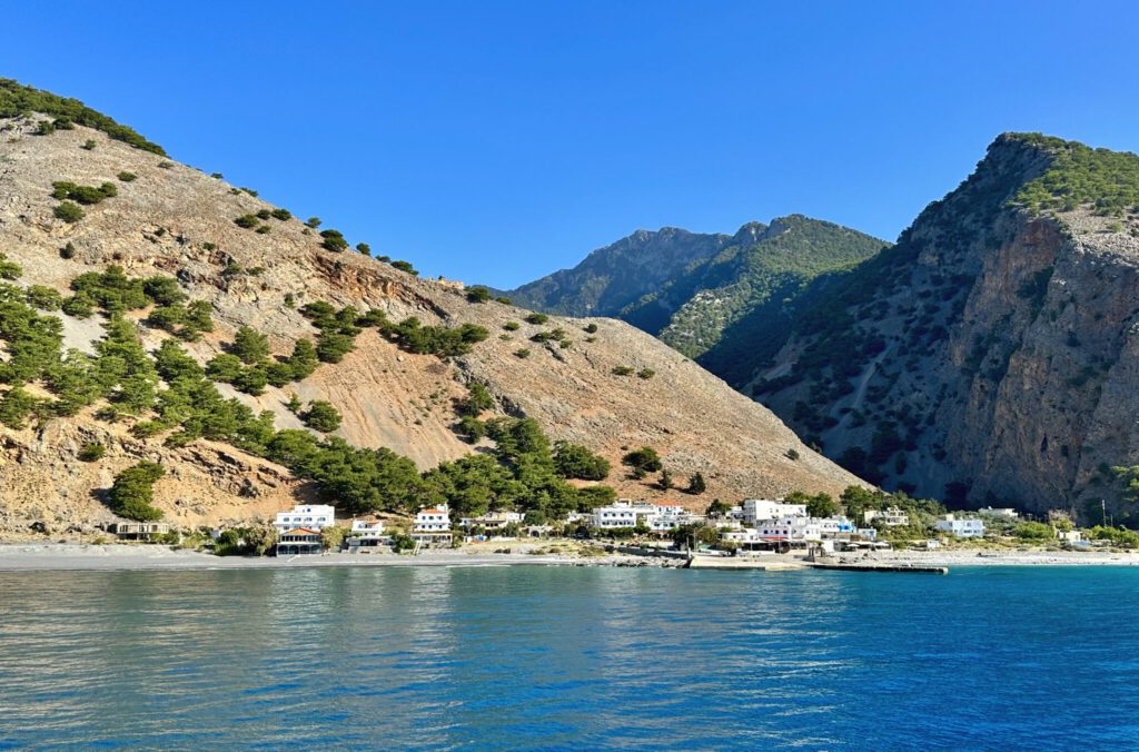 Zwischenstopp in Agia Rouméli