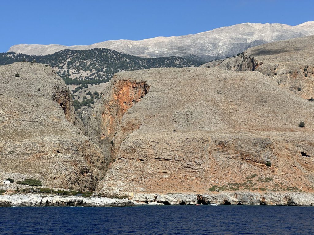 Marmara Beach und Eingang zur Aradena-Schlucht