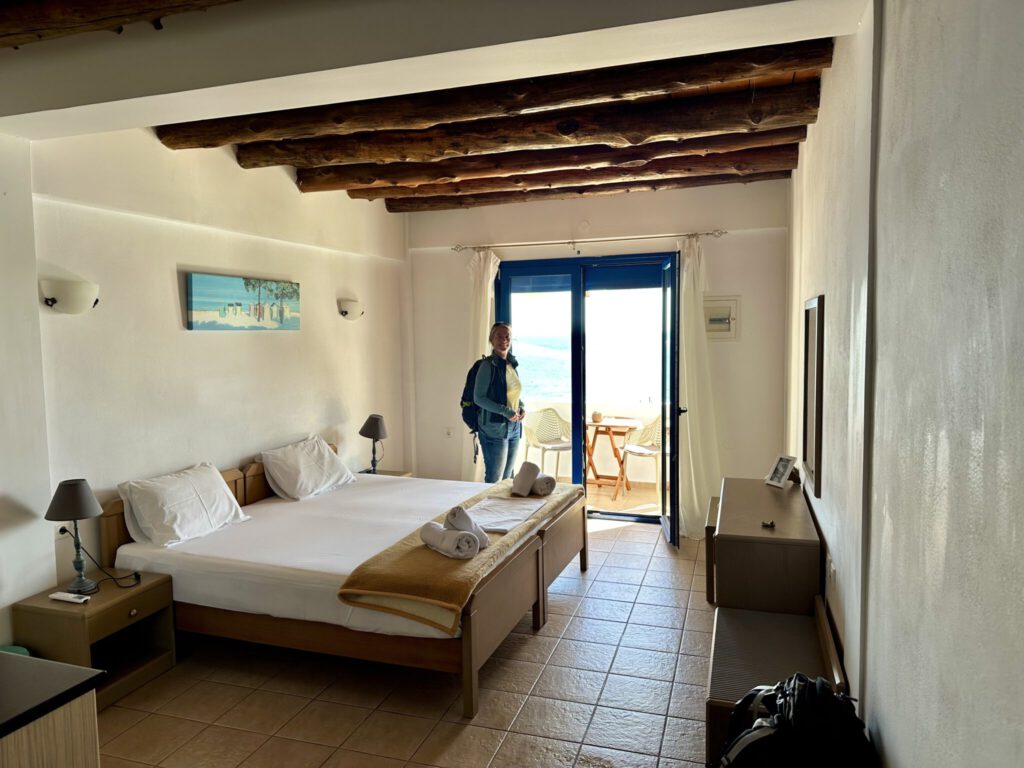 Unser Zimmer in der Villa Niki