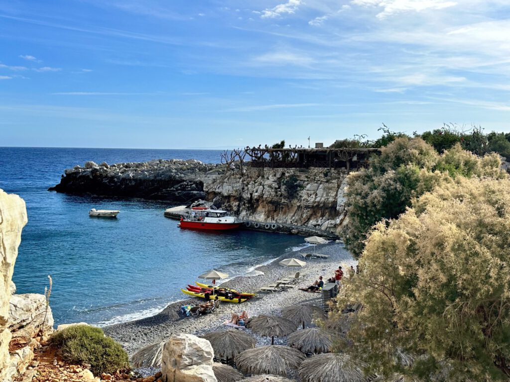 Marmara-Bucht und Taverna Dialeskari