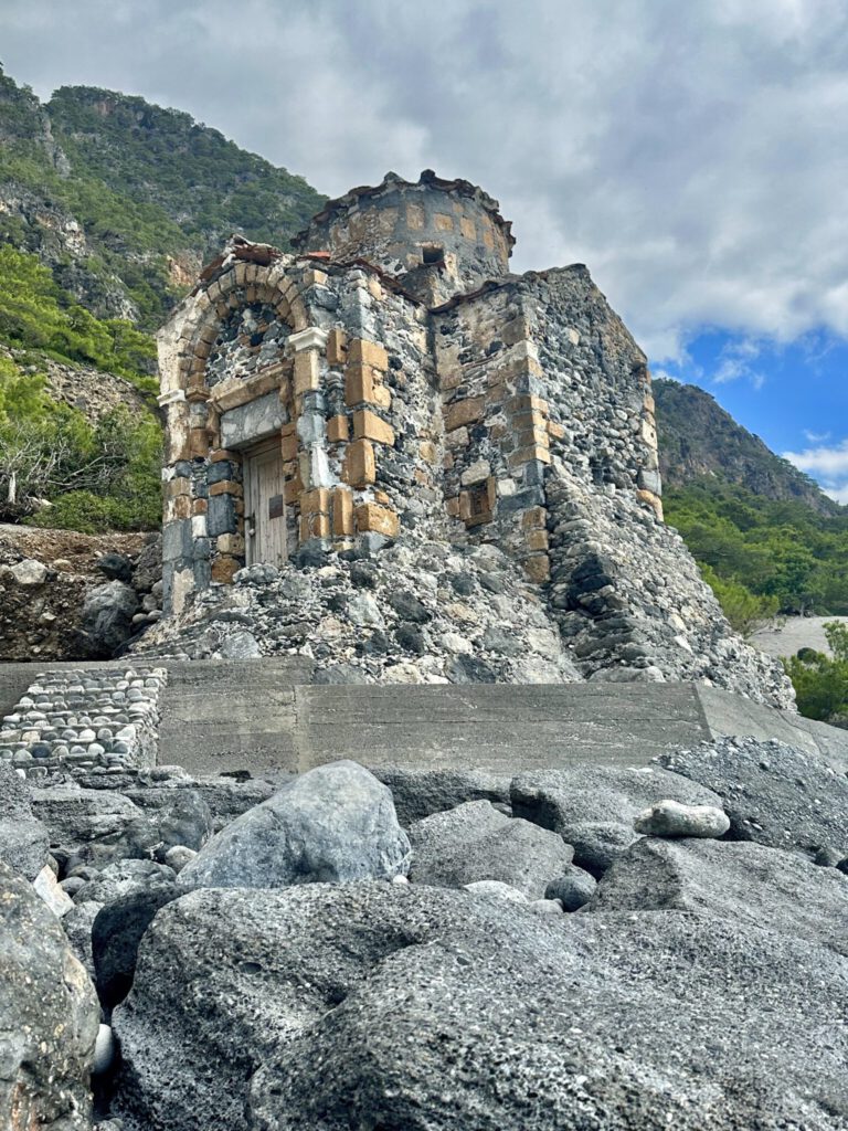Die kleine Kapelle Agios Pavlos