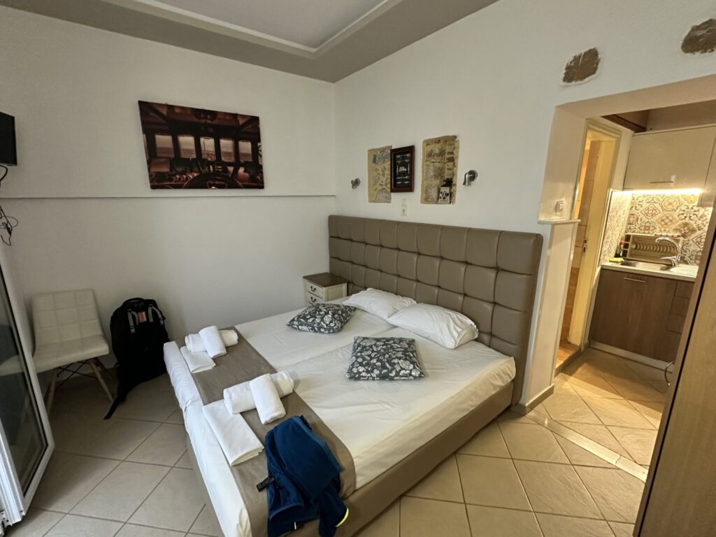 Unser Zimmer im Marinakis Sea View