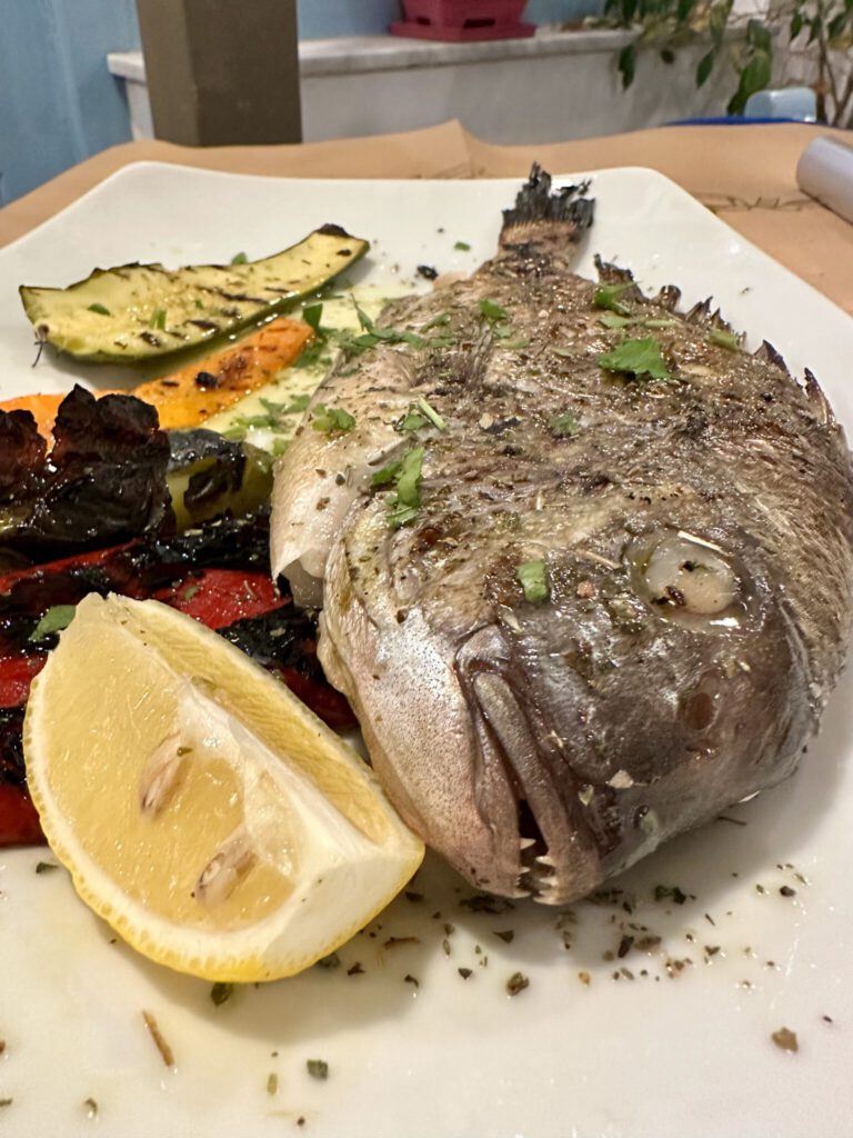...und dazu noch ein Red Snapper!