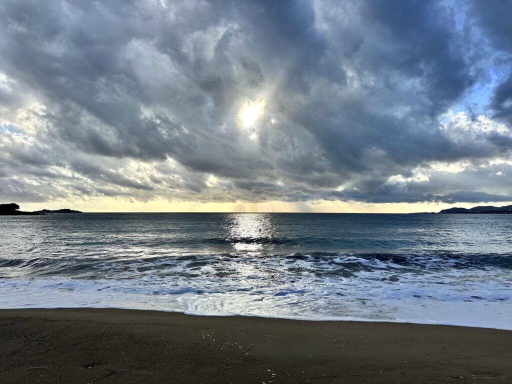 Wilde Stimmung nach dem Regen