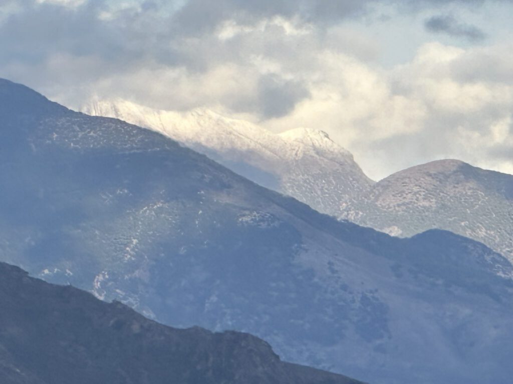 Schnee in den Weißen Bergen!